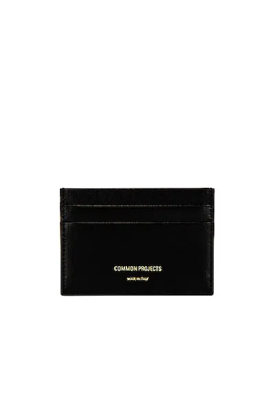 Common Projects Multi Card Holder In Black