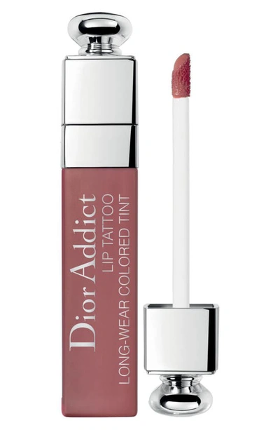 Shop Dior Addict Lip Tattoo Long-wearing Liquid Lip Stain In 491 Natural Rosewood