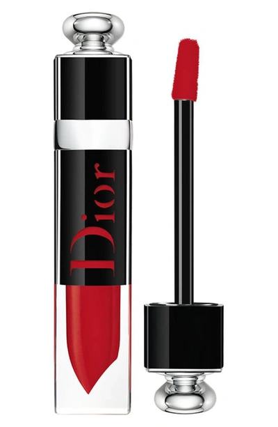 Shop Dior Addict Lip Plumping Lacquer Ink In 868 Ja / Bold Red
