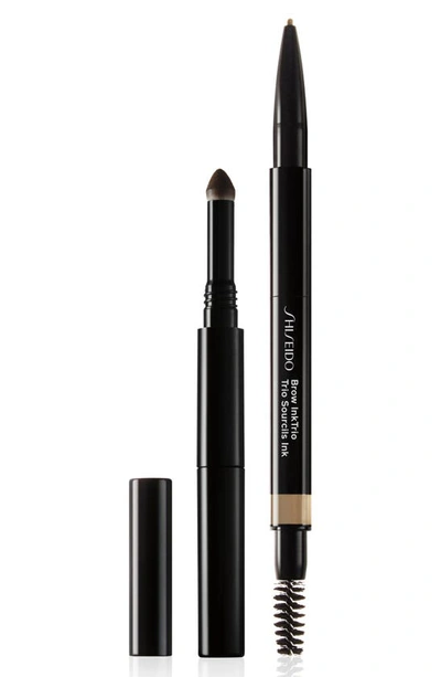 Shop Shiseido Brow Inktrio Pencil In Taupe