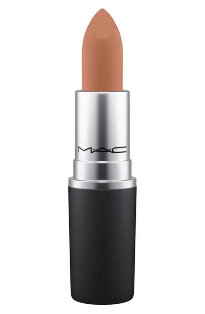 Shop Mac Cosmetics Powder Kiss Lipstick In Impulsive