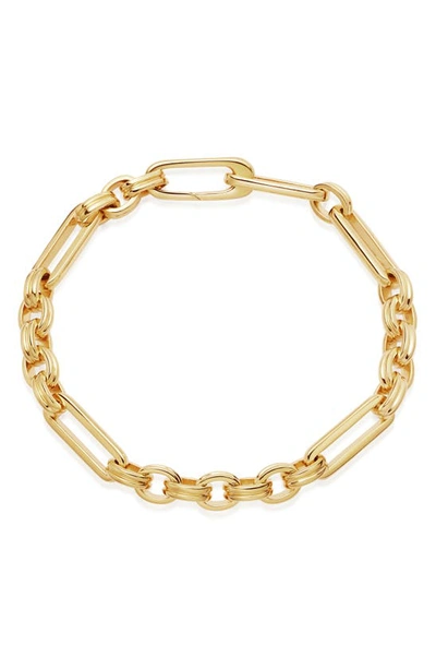 Shop Missoma Axiom Chain Bracelet In Gold