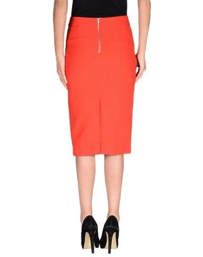 Shop American Retro Knee Length Skirt In Red