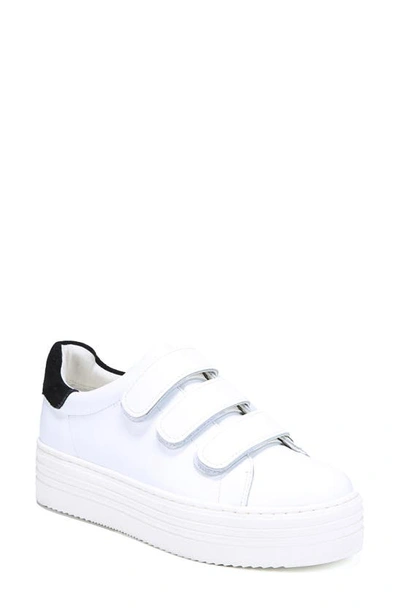 Sam Edelman Women's Spence Velcro Strap Sneakers Women's Shoes In White  Leather | ModeSens