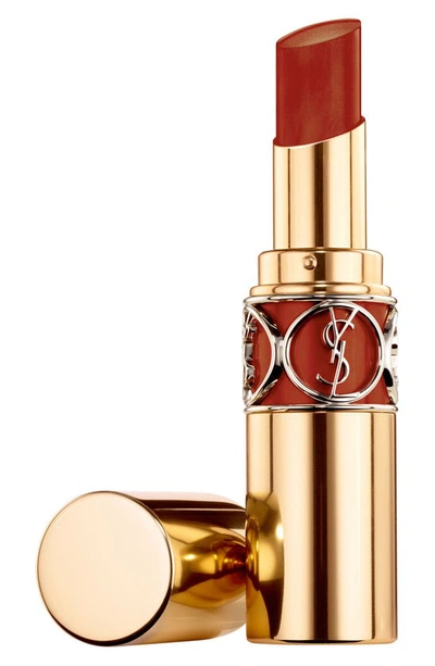 Shop Saint Laurent Rouge Volupte Shine Oil-in-stick Lipstick Balm In 80 Chili Tunique