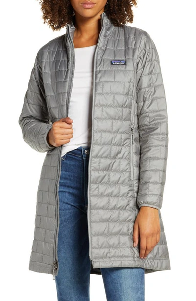 Shop Patagonia Nano Puff Water Repellent Puffer Jacket In Fea Feather Grey