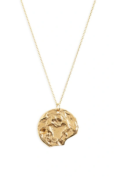 Shop Alighieri The Kindred Soul Medallion Necklace In Gold