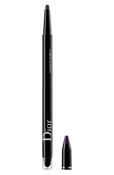 Shop Dior Show Hour Stylo Eyeliner In Matte Purple