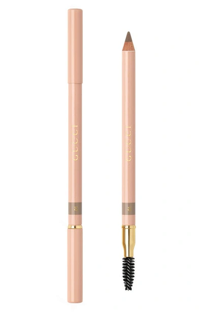 Shop Gucci Crayon Définition Sourcils Powder Eyebrow Pencil In Gray Blond