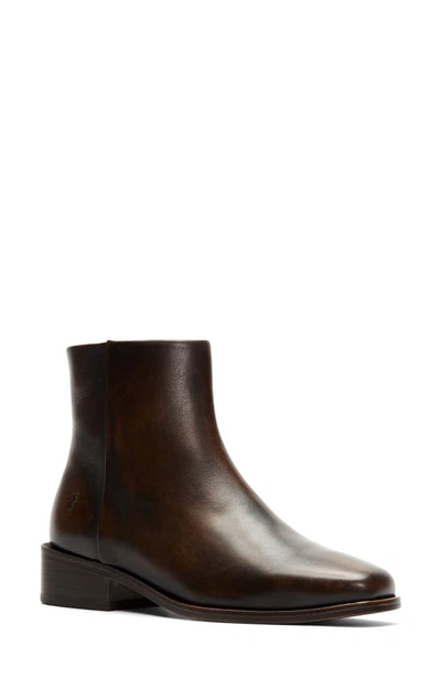 Shop Frye River Inside Boot In Bronze Leather
