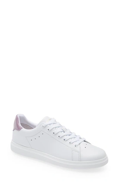 Shop Tory Burch Howell Sneaker In Allium/ Titanium White