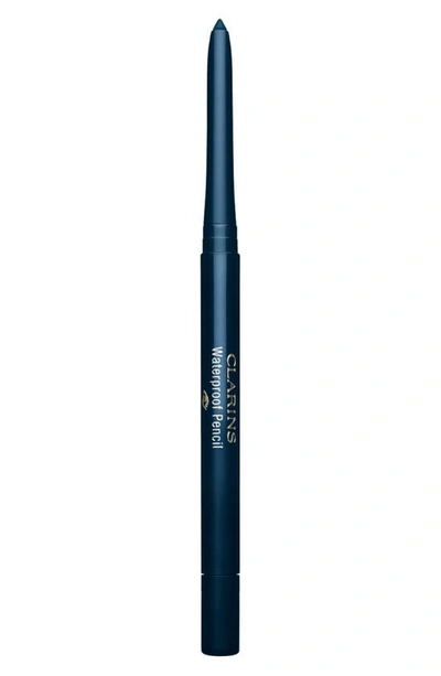 Shop Clarins Waterproof Eye Pencil In Blue Orchid 03