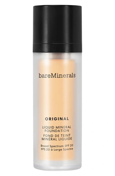 Shop Baremineralsr Original Mineral Liquid Foundation In Fairly Light 03
