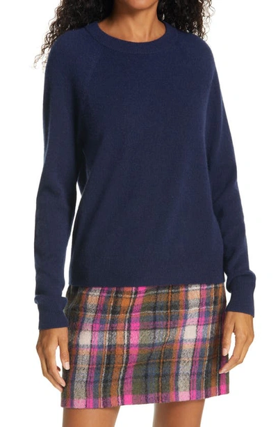 Shop Samsã¸e Samsã¸e Sams?e Sams?e Boston Cashmere Sweater In Sky Captain