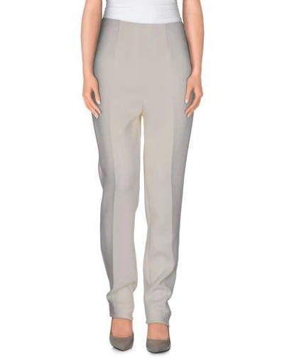 Shop Costume National Casual Pants In Ivory