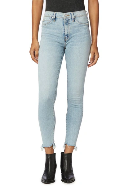 Shop Hudson Barbara Ripped High Waist Ankle Skinny Jeans In Club Paradise