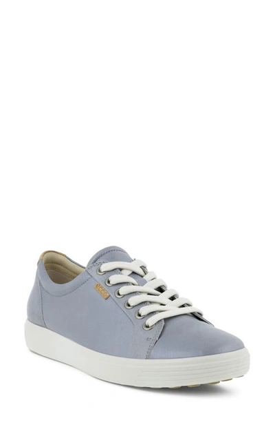 Shop Ecco Soft 7 Sneaker In Silver Grey Metallic