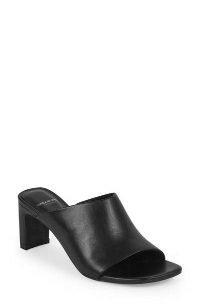 Shop Vagabond Shoemakers Luisa Slide Sandal In Black Leather