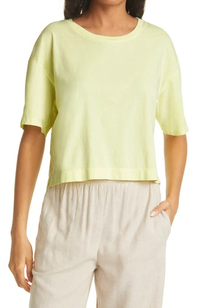 Shop Rails The Boxy Crew Crop Tee In Limon