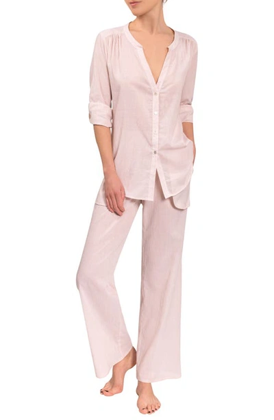 Shop Everyday Ritual Jamie/simone Pajamas In Wheat