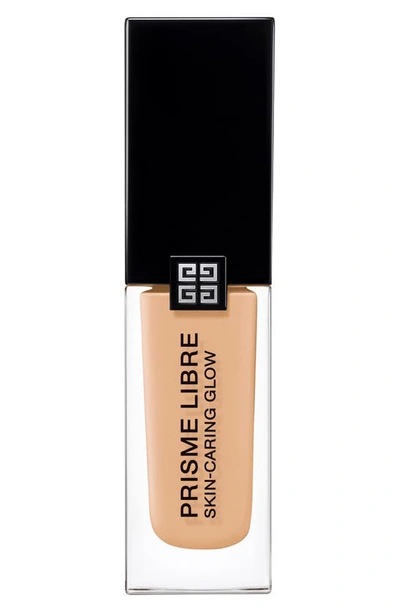 Shop Givenchy Prisme Libre Skin-caring Glow Foundation In W105