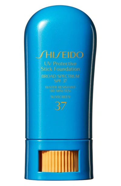 Shop Shiseido Sun Protection Stick Foundation Broad Spectrum Spf 37 Sunscreen In Ochre