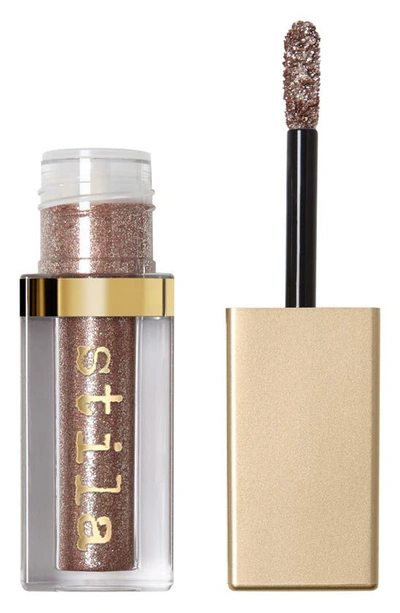 Shop Stila Magnificent Metals Glitter & Glow Liquid Eyeshadow In Smoldering Satin