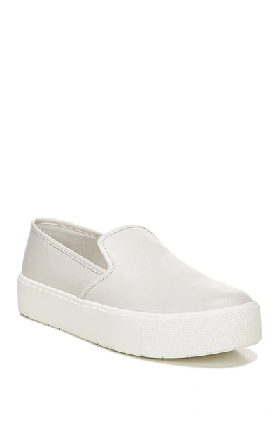 Shop Vince Brenden Slip-on Sneaker In Off White