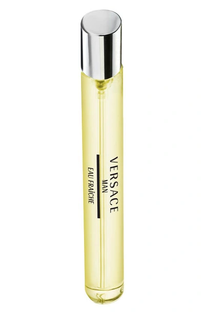 Shop Versace Man 'eau Fraiche' Eau De Toilette Travel Spray In Yellow