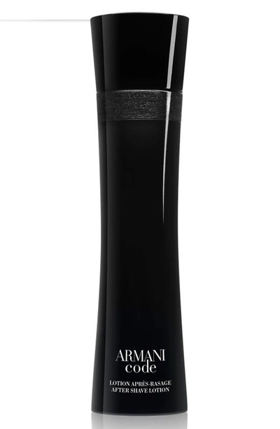 Shop Giorgio Armani Armani Code After Shave Lotion