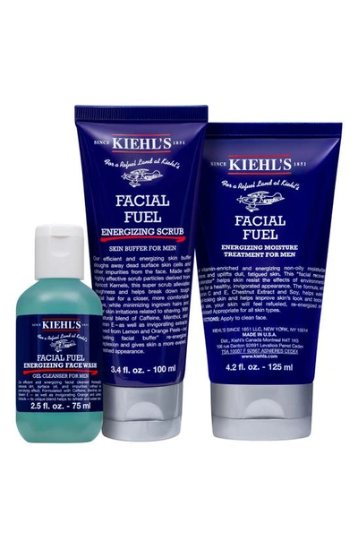 Shop Kiehl's Since 1851 Facial Fuel For Men Set