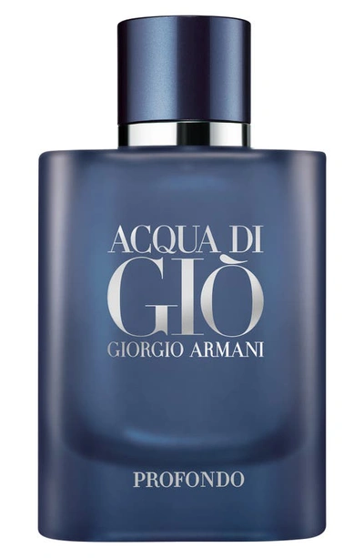 Shop Giorgio Armani Acqua Di Gio Profondo Eau De Parfum, 4.2 oz