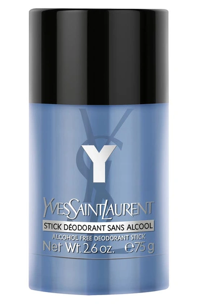 Shop Saint Laurent Y Deodorant Stick In Blue