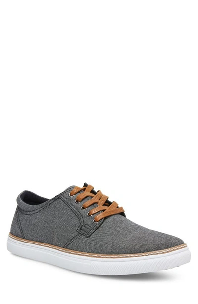 Shop Steve Madden Gordie Sneaker In Black Canvas