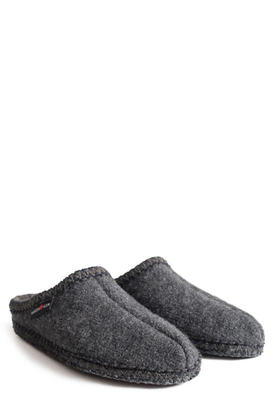 Shop Haflinger As Wool Slipper In Grey