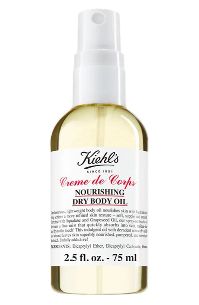 Shop Kiehl's Since 1851 Creme De Corps Nourishing Dry Body Oil, 5.9 oz