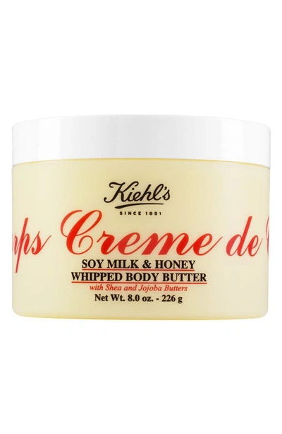 Shop Kiehl's Since 1851 Creme De Corps Soy Milk & Honey Whipped Body Butter, 8 oz