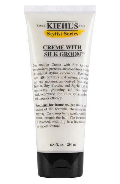 Shop Kiehl's Since 1851 Creme With Silk Groom™ Styling Creme For Hair, 6.8 oz