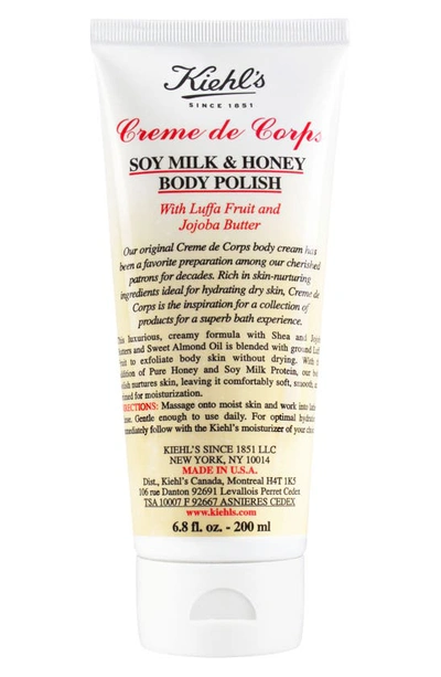 Shop Kiehl's Since 1851 Soy Milk & Honey Body Polish, 6.8 oz