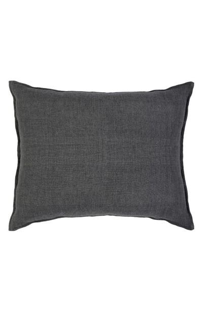 Shop Pom Pom At Home Montauk Accent Pillow In Charcoal