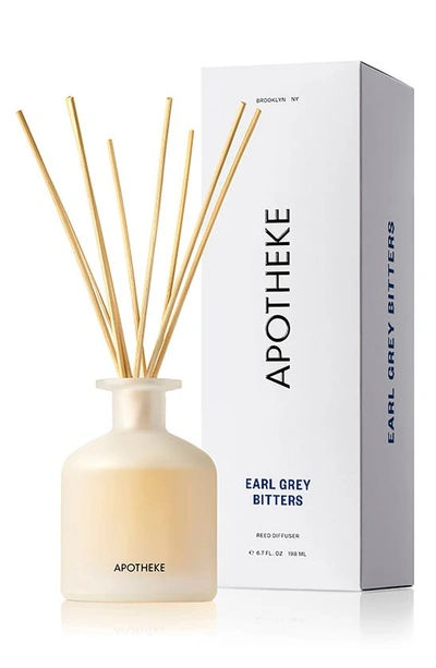 Apotheke Earl Grey Bitters Reed Diffuser, 6.7 Fl. Oz. In Earl Grey Bitters