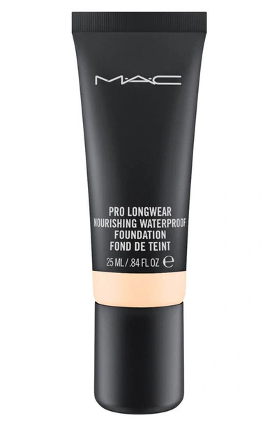 Shop Mac Cosmetics Pro Longwear Nourishing Waterproof Foundation In N18