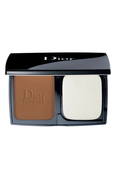 Shop Dior Skin Forever Extreme Control Matte Powder Foundation In 070 Dark Brown