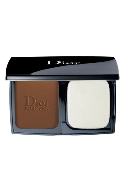 Shop Dior Skin Forever Extreme Control Matte Powder Foundation In 080 Ebony