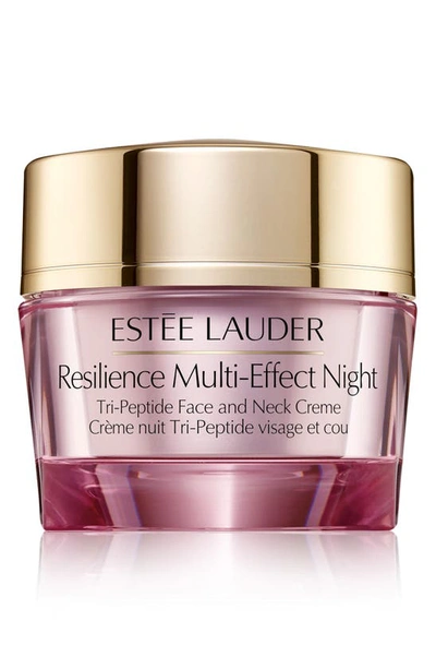 Shop Estée Lauder Resilience Multi-effect Night Tri-peptide Face And Neck Moisturizer Cream, 2.5 oz