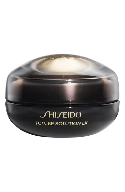 Shop Shiseido Future Solution Lx Eye & Lip Contour Regenerating Cream
