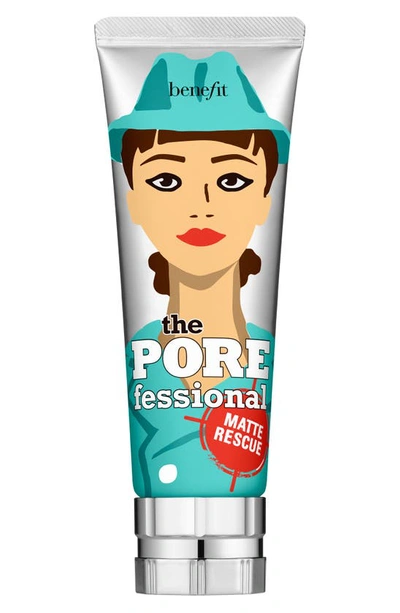 Shop Benefit Cosmetics Benefit The Porefessional Matte Rescue Mattifying Gel Primer, 0.5 oz In Blue/ Green