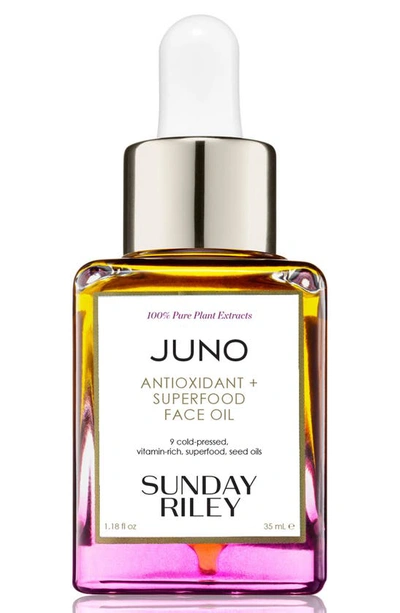 Shop Sunday Riley Juno Antioxidant + Superfood Face Oil, 0.5 oz