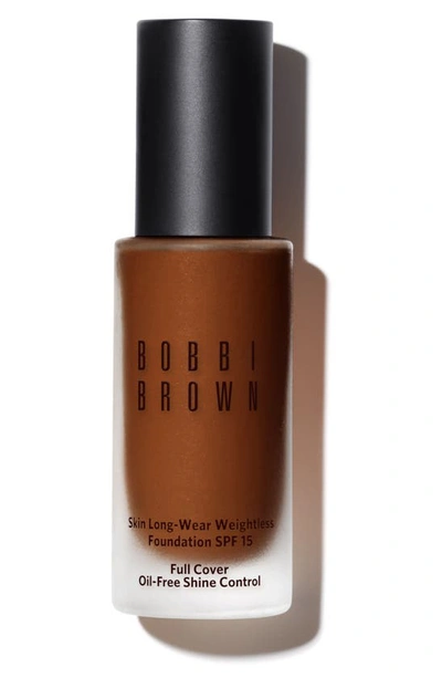 Shop Bobbi Brown Skin Long-wear Weightless Liquid Foundation With Broad Spectrum Spf 15 Sunscreen, 1 oz In C-084 Almond