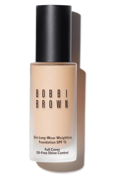 Shop Bobbi Brown Skin Long-wear Weightless Liquid Foundation With Broad Spectrum Spf 15 Sunscreen, 1 oz In N-012 Porcelain